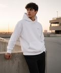 NØRVA Essential Hoodie – White