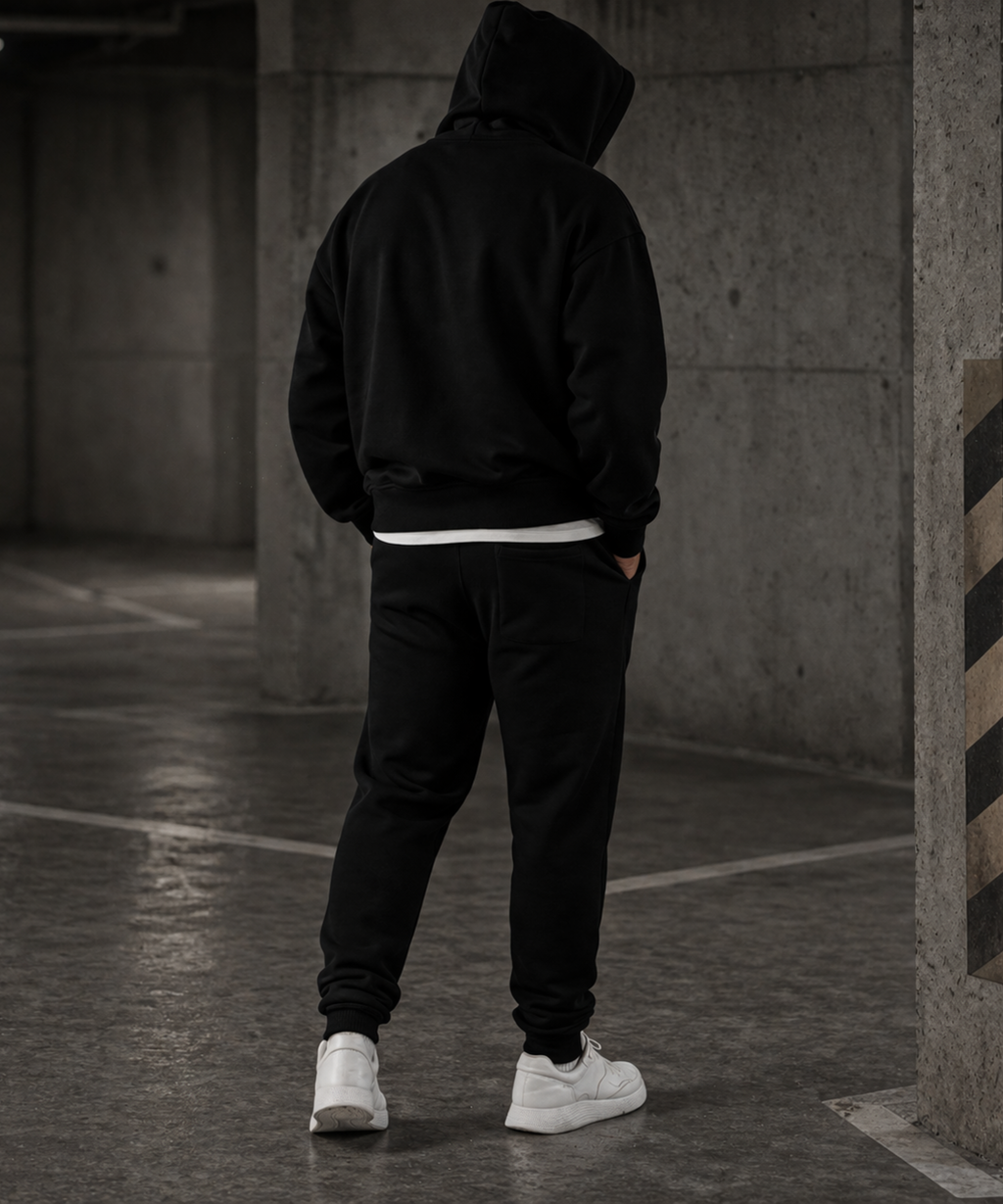 NØRVA Essential Sweatpants – Black