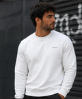 NORVA Essential Crewneck – White