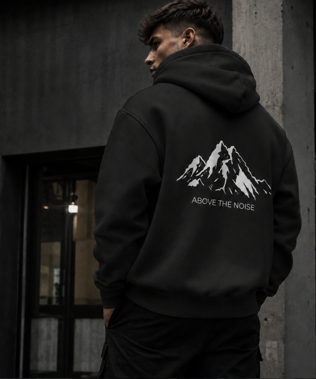 NØRVA “Above The Noise” Hoodie - Black