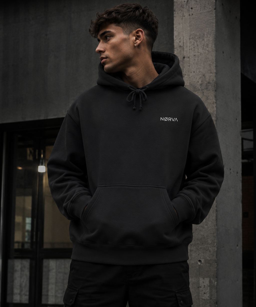NØRVA “Above The Noise” Hoodie - Black