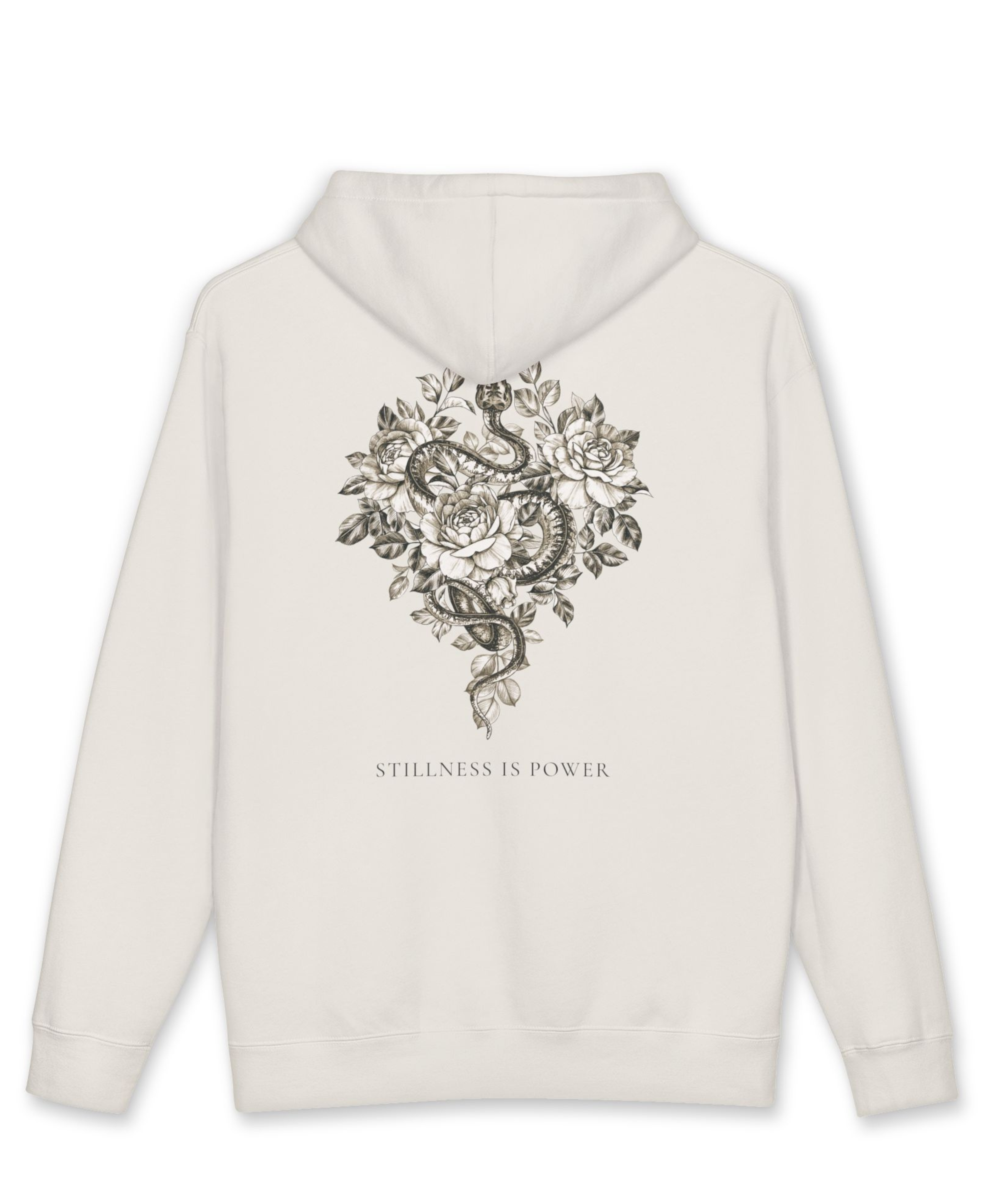 NØRVA “STILLNESS IS POWER” Hoodie - Bone