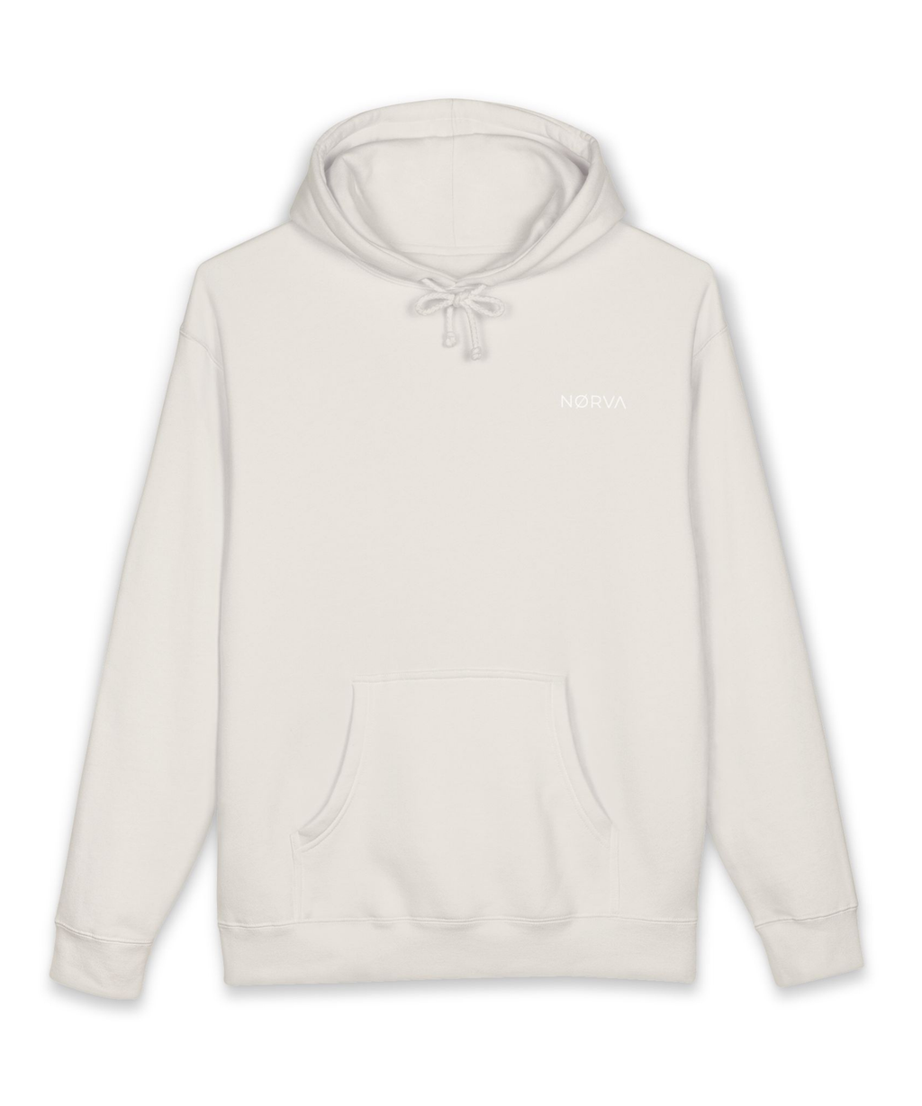 NØRVA “STILLNESS IS POWER” Hoodie - Bone
